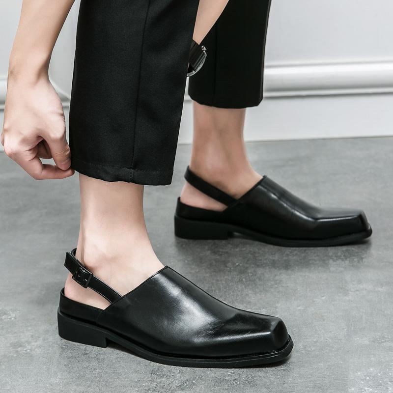 Fashion Summer men's shoes Luxury designer  styles Dress up Party and office work 38-46 Comfortable and breathable Sandals