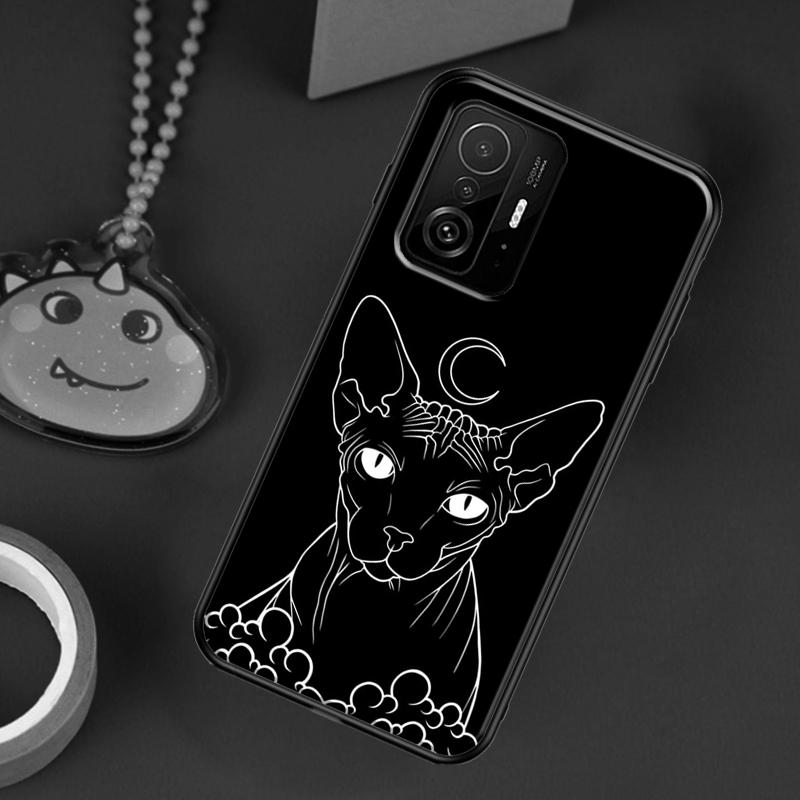 Sphinx Cat Printing Drawing Case For POCO F5 X5 X3 Pro X4 F4 GT F3 M5s C40 Cover For Xiaomi 13 12 Lite 11T 12T Pro 12X