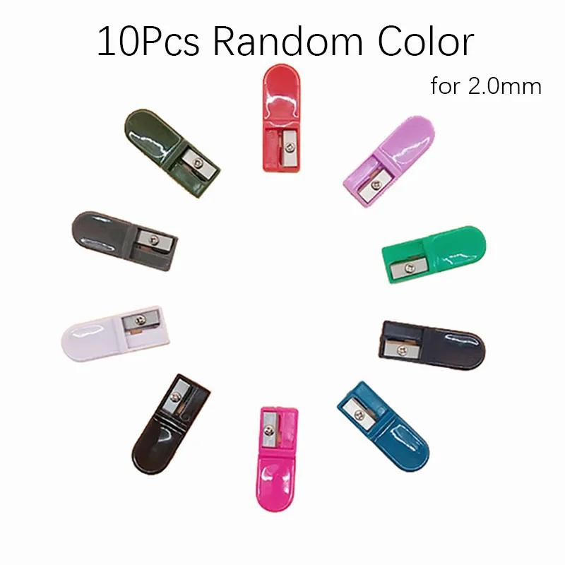 Mini Pencil Sharpener for 2.0mm Mechanical Pencil Thick Pencil Lead Sharpener External Storage for Easy Student Stationery Tools