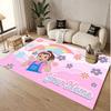 Custom Name Text Crystal Velvet Rug,ms rachel Soft Plush Decorative Non Slip Floor Carpet
