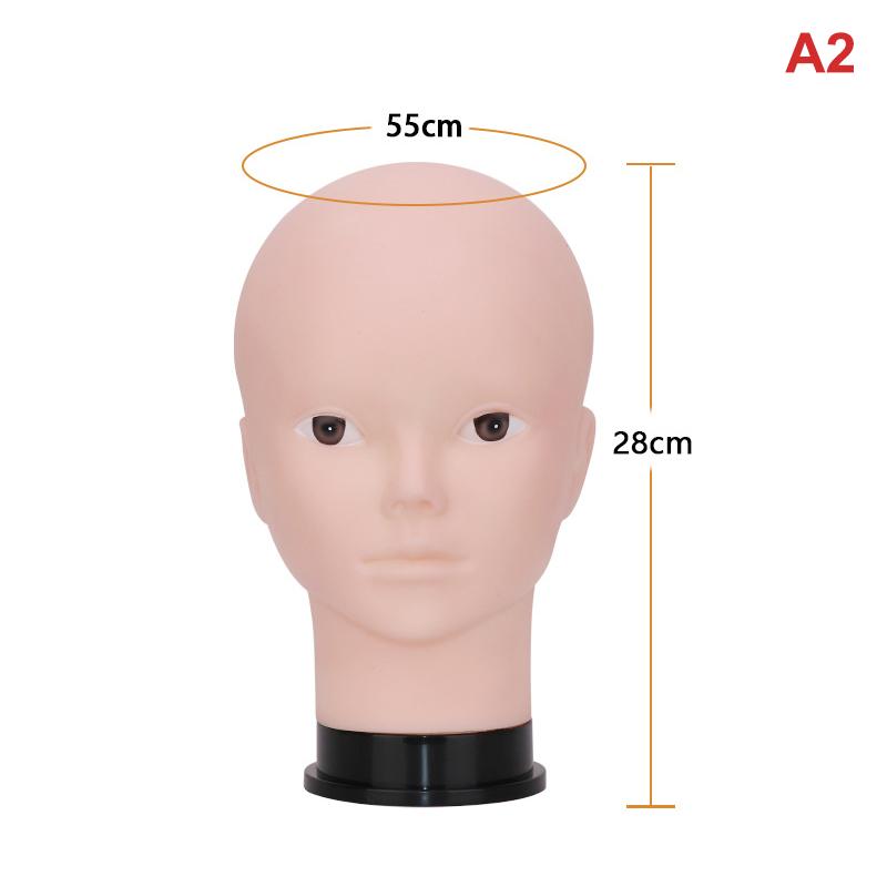 Hair Training Head Female Male Headdoll Mannequin Head Training Head For Wig Making Hairdresser Hairstylist Practice