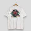 Vintage 90s Atlanta Braves MLB White Tshirt Large Atlanta Braves Graphics Shirt Atlanta Braves Baseball Team Printed Logo 7 Tees Jersey L