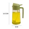 450/60Oml 2 In 1 Oil Spray Bottle With Pour Spout Leakproof Multifunctional Large Capacity Glass Oiler Kitchen Cooking Accessory