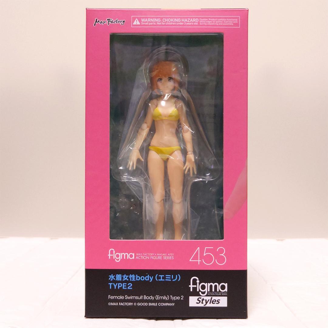 

[USED] figma 453 Swimsuit Female Body (Emily) TYPE2