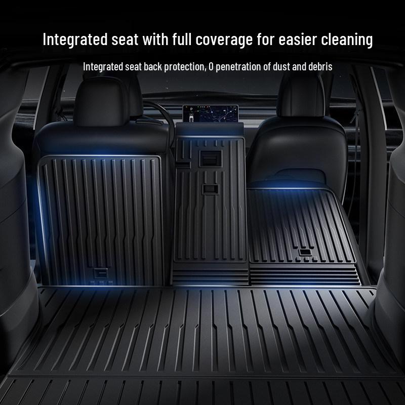 Tesla Model Y Full Coverage Trunk & Tail Mat Set - Front, Rear, and Refresh Version