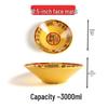 Diruien Melamin Peking Oper Maske Design Schalen