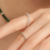 UNI.J [Ir252]Chic Chain Silver Ring