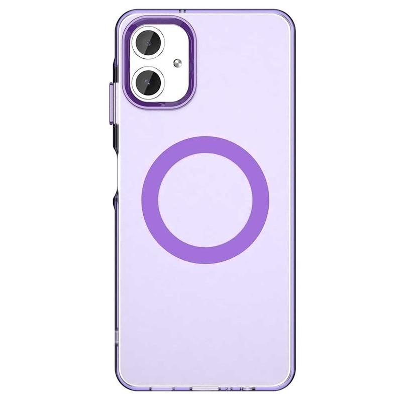For Samsung Galaxy A06 4G Case Magsafe Wireless Charging Cover Samsung Galaxy A06 A16 A26 A36 A56 5G Matte TPU Phone Case Bumper