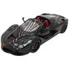 1:24 Czarny Model Samochodu Sportowego Ferrari LaFerrari odlewany ciśnieniowo