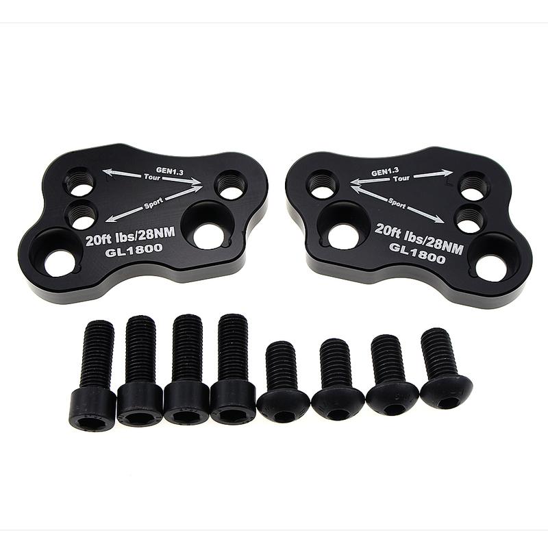 Motorcycle Handlebar Risers For Honda Goldwing GL1800 Gold Wing GL 1800 2018-   Handle Bar Mount Clamp Bar Clamps