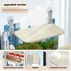 Foldable Cat Window Hammock with Double Suction Cup Mesh Free Installation Cat Jumping Platform Comfortable Cat Resting Bed