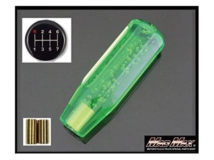 Crystal Foam Shift for Fuso Super Hino Isuzu and Quon Knob, 150mm, Green, Great, Profia, UD, Kuon, (MM75-3103-GR)