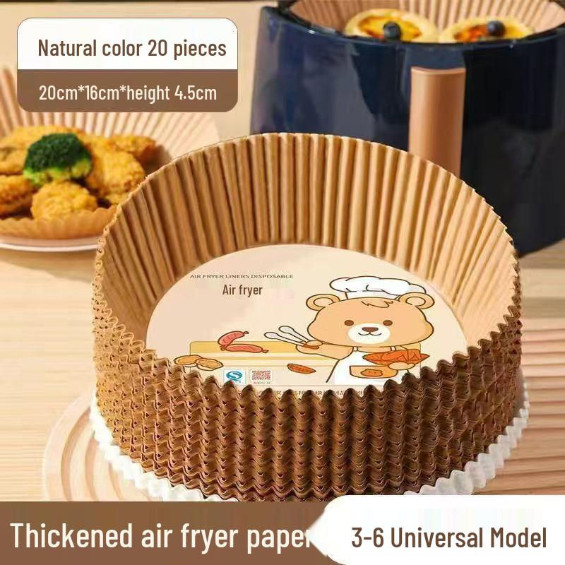 

Air Fryer Oil-Absorbing Oven Pad - High-Temperature, Food-Grade, Oil-Proof Silicone Paper for Barbecue.