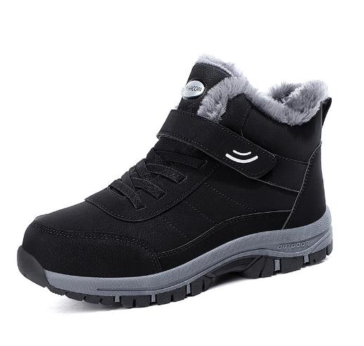 New Male Autumn Winter High Top Plus Pile Thick Cotton Shoes Sports Non-slip Walking Sneakers Snow Boots C1247