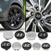 ABS 65/56/61/60mm 3D Car Emblem Wheel Hub Center Cap Badge Covers Accessories For Hyundai I10 I20 I30 Getz Accent Elantra Santa