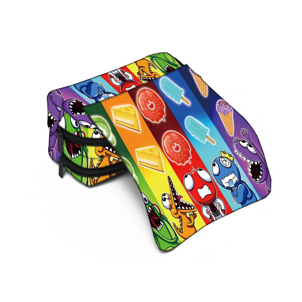 Friends Rainbow Cartoon Pen Bag Stationery Storage Bag For School Travel And