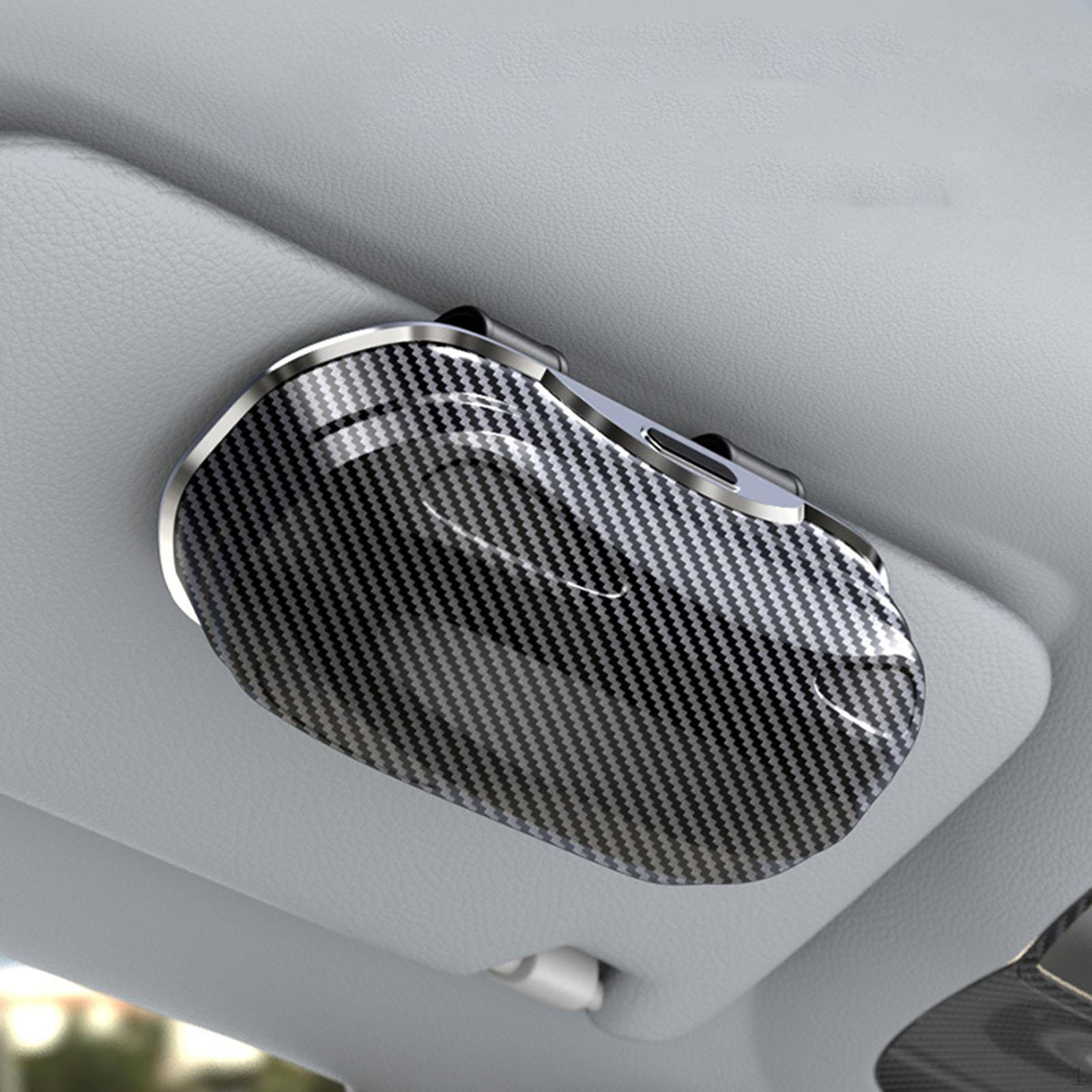 

Car Visor Sunglasses Holder Eyeglasses Storage for Men Women Portable Hard Auto Glasses Case