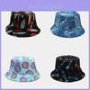 Ocean Animals Pattern Fisherman Hat For Sun Protection Outdoor Summer Men Women