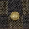 LOUIS VUITTON Porte Tresor International Purse N61215 Three fold Brown Damier canvas unisex Used