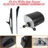 New Universal 12V Windscreen Wiper Motor Or Arm With Blade 01287358 7731000001 0390506510 Fit For Willis Jeep Tractor