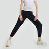 SAUCONY Logo Elastic Waistband Tapered Quick-Dry Knitted Sports Pants Women Pants Black SC1239070-1