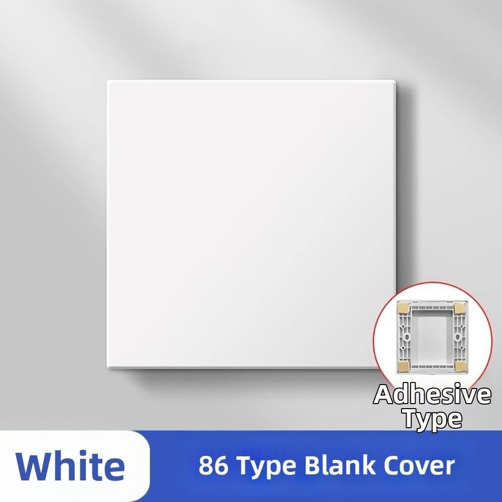 86 Type Wall Hole Cover 4 Colors Decorative Panel Plate  Electrical Supplies
