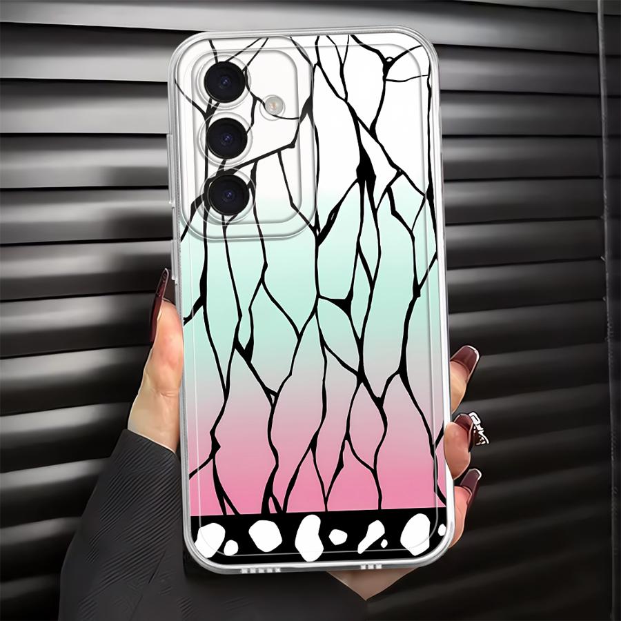 D-Demon S-Slayer Handyhülle Case für Samsung Galaxy A57 A52 A17 A36 A37 A14 A16 A55 A54 A15 A52 A25 A51 A34 A35 A56 A26 A24 A33 Galaxy A23 white