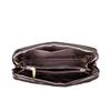 Elegant Embossed Floral Zipper Wallet for Women – Vintage Clutch with Gold Accent