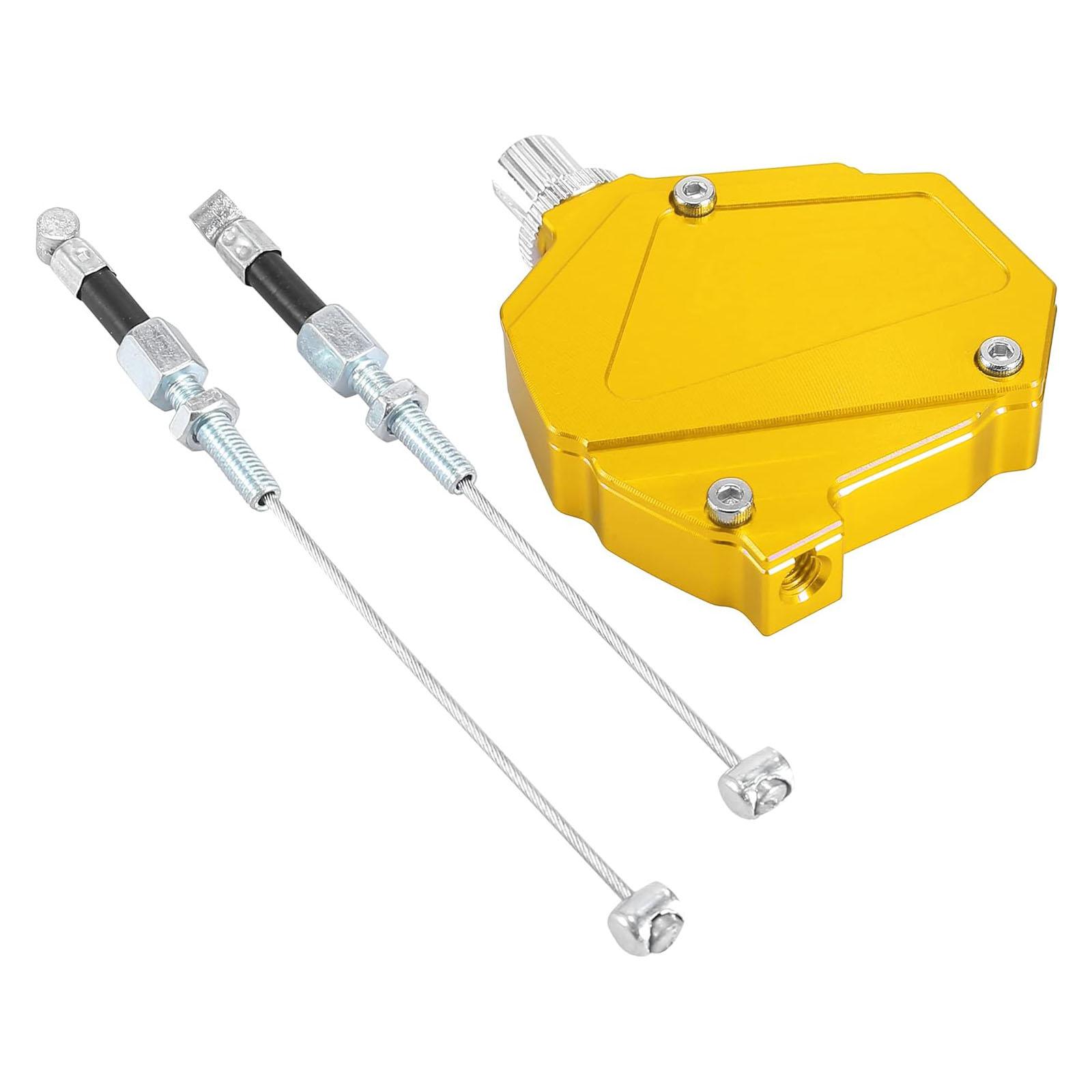 

Motorcycle Stunt Clutch Cable for Most Motorbikes and ATVs Easy Pull Cable Line Aluminum Clutch Economizer System золотой