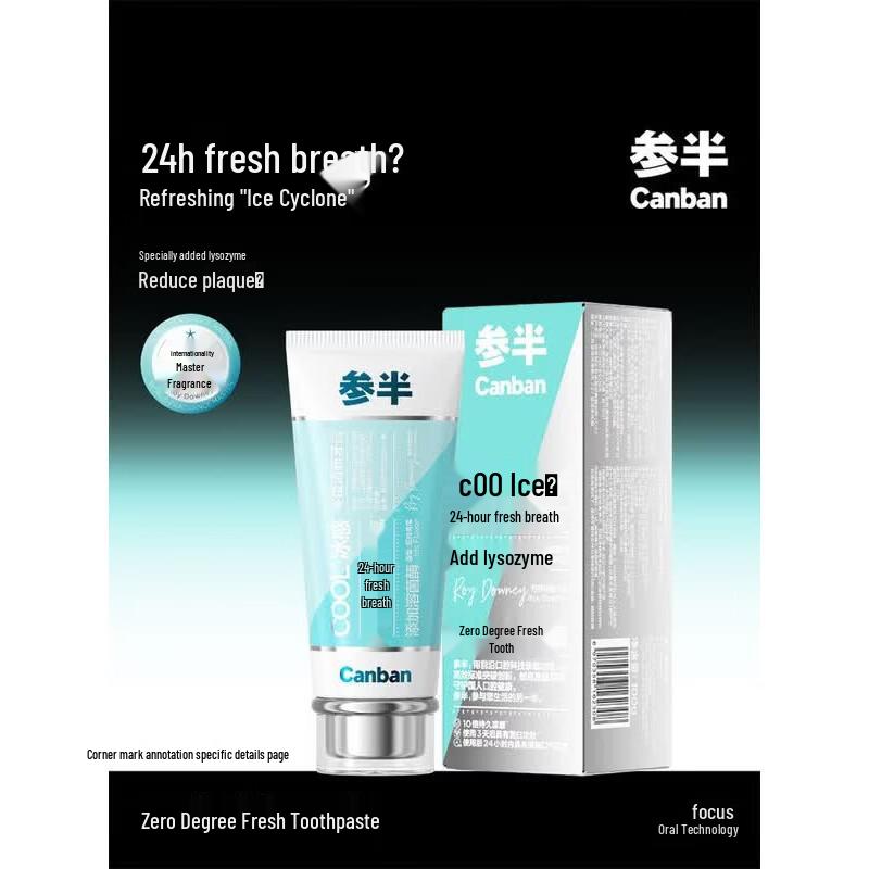 Semisolid Ice Fresh Fluoride Toothpaste