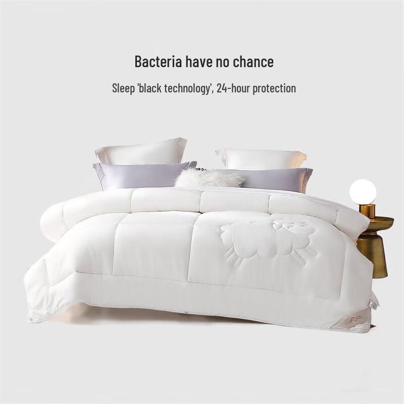 Mercury Home Textiles Antibacterial Australian Wool Winter Quilt