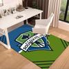 Fc Crest Design Printed Area Rug for Office, Chair Rug, Decorative Carpet Floor Mat, Large Size Fan gifts Christmas gifts