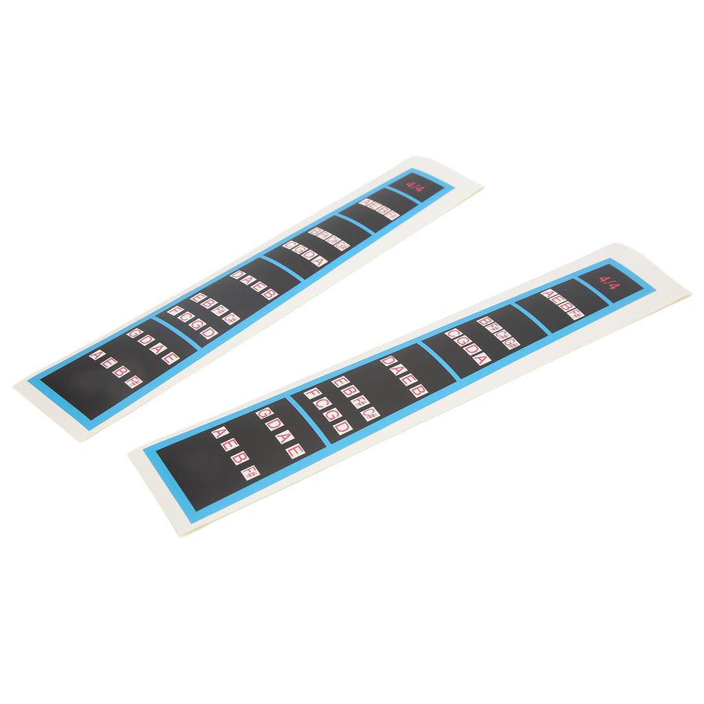 2Pcs Violin Stickers Fingerboard Marker PVC Music Instrument Accessories for Fiddle 4 4