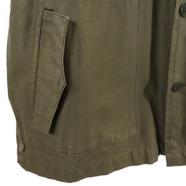 GERMAN MILITARY Old Field Jacket Military Jacket 3 Khaki Women Used
