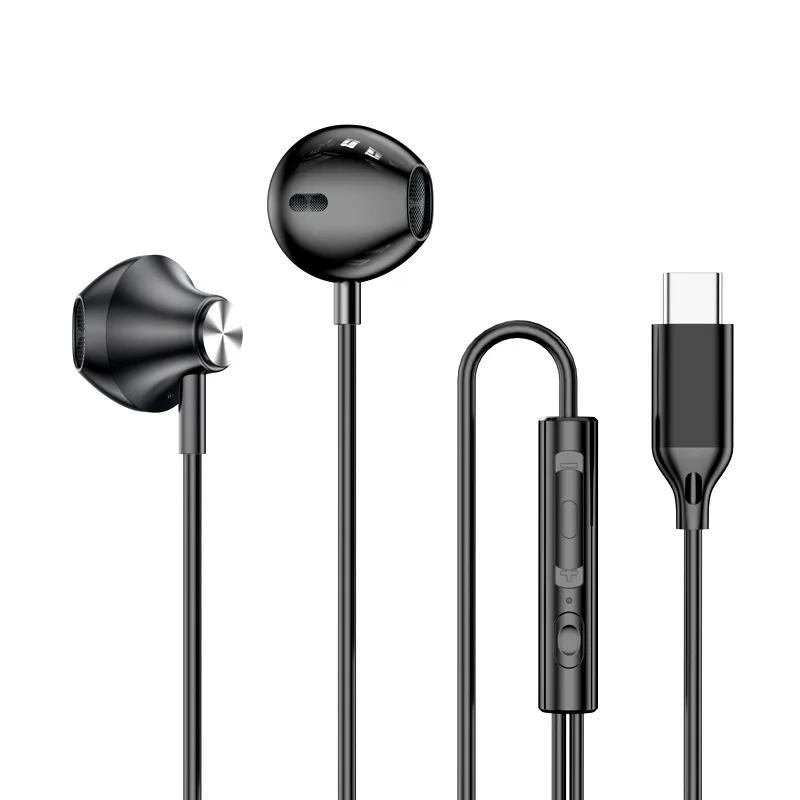 Căști cu fir pentru Samsung HiFi Surround In-ear USB Tip C 3.5mm Cu control pe fir Căști cu fir pentru Galaxy S24 S23 A55 Ultra