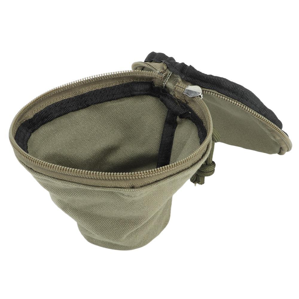 Waterproof Canvas Coffee Filter Storage Bag Reusable Coffee Filter Paper Bag Travel Friendly