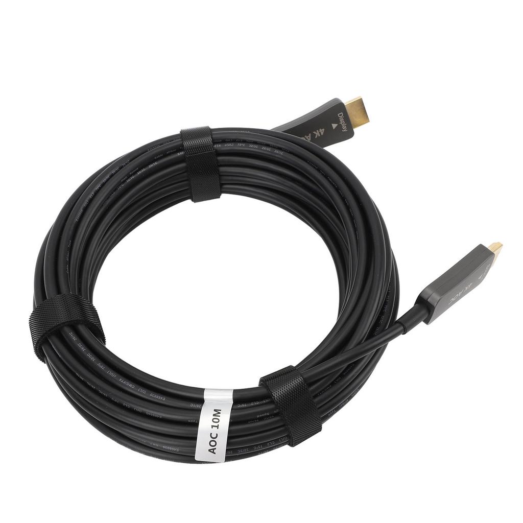 HD Multimedia Interface Fiber Optic Cable PVC 18Gbps UHD 4K 60Hz Lossless Transmission Optical