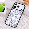 Blue And White Porcelain Soft Phone Case for iPhone 17 Air 16 15 11 12 14 13 Pro Max Shockproof Cover