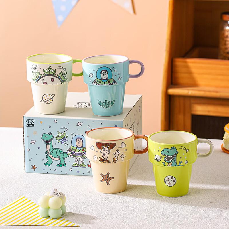 Disney Toy Story Ceramic Stackable Cups 4-Pack