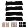 4 Pcs Wig Grip Band Elastic Flexible Non Slip Velvet Lace Wig Grip Headband for Women