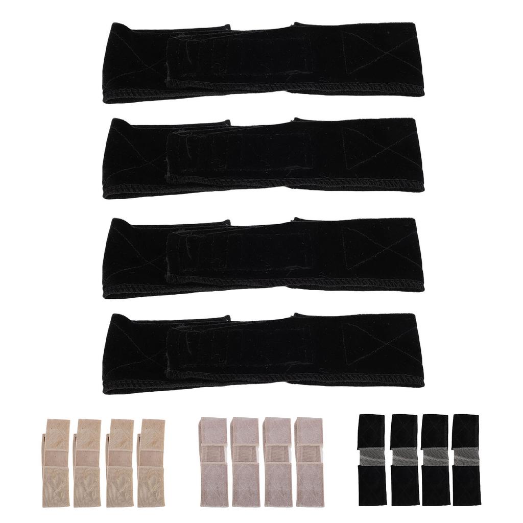 4 Pcs Wig Grip Band Elastic Flexible Non Slip Velvet Lace Wig Grip Headband for Women