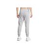 Under Armour Rival Fleece Logo Comfort Soft Skin-Friendly Solid Color Knitted Sports Pants Men pants Light-Gray 1379774-011