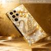 Modern Luxury Golden Swan phone case glass s26 ultra case s25 ultra case for Samsung Galaxy S26 S25 S24 S23 S22 FE Ultra Plus