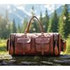Handmade Vintage Travel Luggage  Duffel Gym Sports Bag Weekender Travel Overnight Carry One Duffel Bag For Men