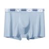 Men's Underwear Ice Silk Antibacterial Crotch Breathable Mid Waist Men's Underwear Ice Silk Underwear