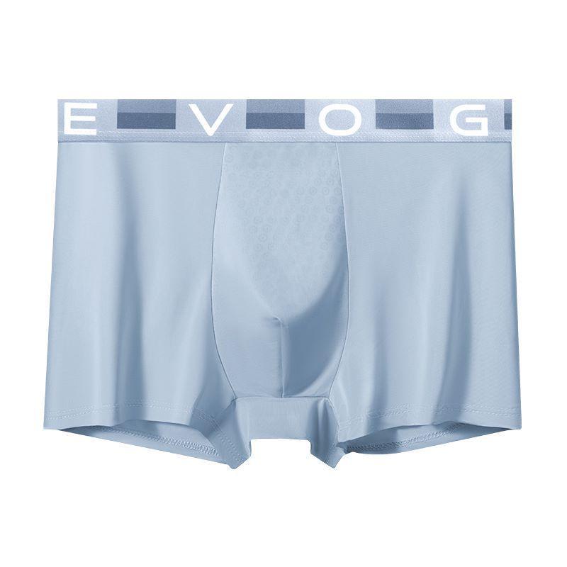 

Мужское нижнее белье Ледяной шелк Антибактериальная ластовица Дышащее Средняя посадка Мужское нижнее белье Нижнее белье из ледяного шелка 4XL