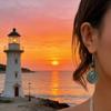 Retro Mandala Time Gem Long Earrings Elegant Vacation Personality Pendant for Women