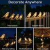 Solar Outdoor Waterproof Bird Light String Courtyards Villa Decorative Light for Balcony Wedding Decoration