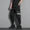 Tenké Streetwearové Ležérní Kalhoty Pánské Stuhy Harémové Joggingové Kalhoty Pánské Slim Fit Jarní Kapsáčové Kalhoty Vícekapsé Dámské Kalhoty
