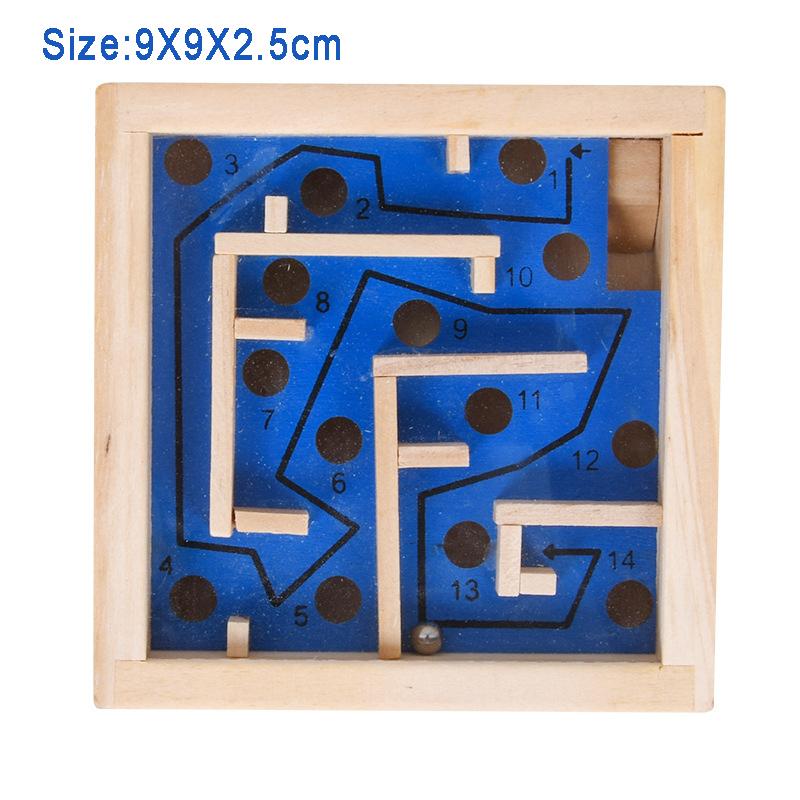 Kids Balance Rolling Ball Maze Board Montessori Sensory Toys Labyrinth Logical Thinking Challenge Game Educational Creative Toys